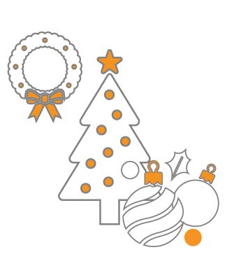 Enjoy the holidays icon